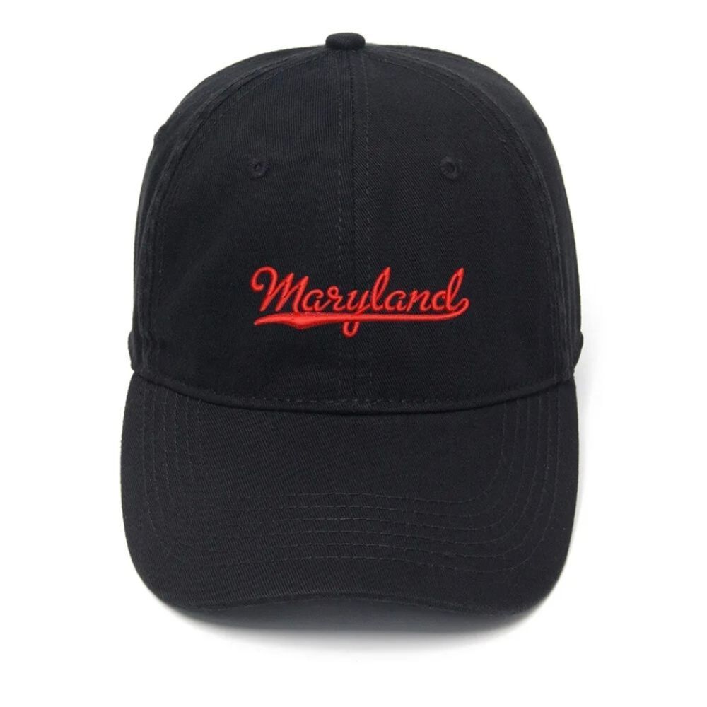 Men's Baseball Caps Maryland - MD Embroidered Dad Hat